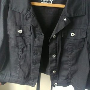 Cropped Jean Jacket